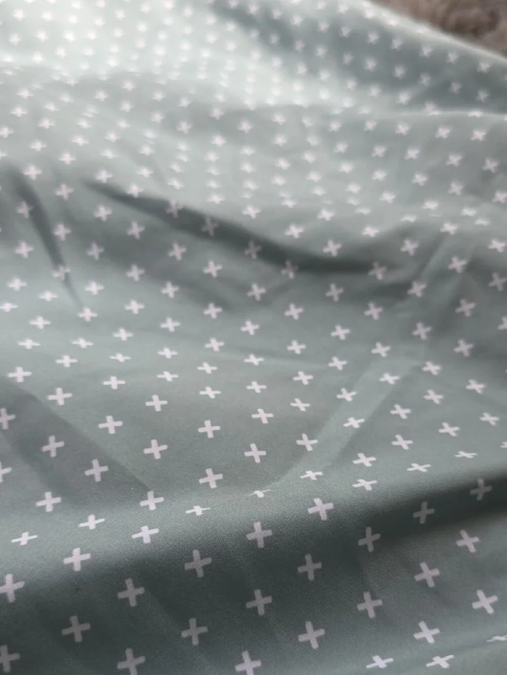 Wooden Baby Play Arch with Light Blue Star Play Mat